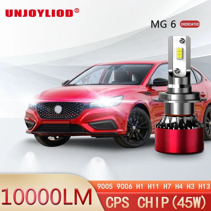 

MG 6 Car Headlight CSP 10000LM 45W H4 LED H7 Canbus H1 H3 H8 H11 9005 9006 9007 6000K Car Auto Headlamp Led Lights For Car