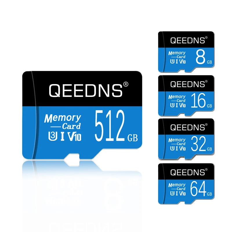 

Micro Card TF SD Card V10 8GB 16GB 32GB SDHC Class 10 Memory card 64GB 128GB 256GB 512GB U3 Mini TF Card Memorycard For Phone