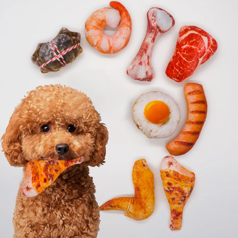 For Small Medium Dogs Puppy Bite Resistant Simulated Dog Toy