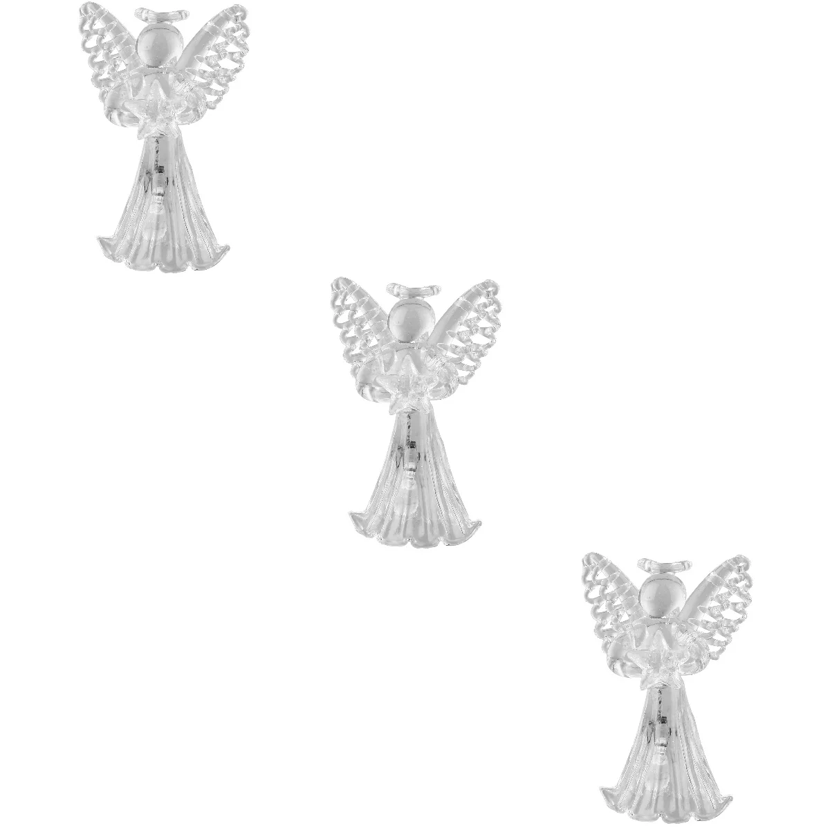 

Christmas Decoration Hanging Tree Design Ornaments Gifts Figurines Pendantcraft Statue Religious Prayer Handblowncrystal Small