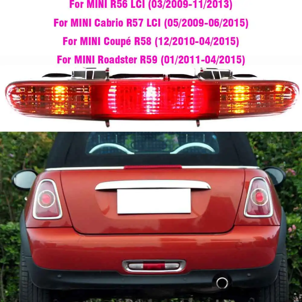 

Задний противотуманный фонарь автомобиля, бампер, задний фонарь для MINI Cooper R56 R57 2011-2013 63247255925