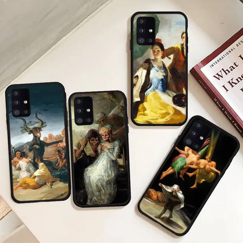 

Spain Francisco Goya Art Phone Case For Samsung galaxy A S note 22 52 21 20 53 51 71 12 13 10 32 50 fe s ultra plus
