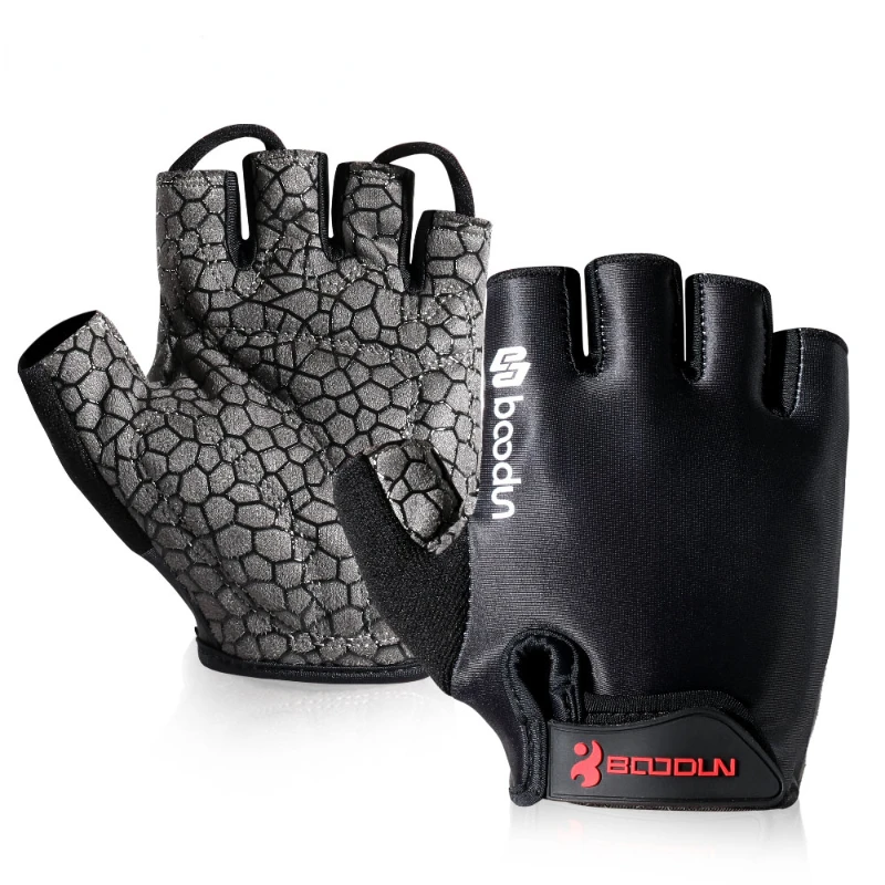 

Велосипедные перчатки с открытыми пальцами, противоударные износостойкие дышащие спортивные Нескользящие велосипедные перчатки для горных и дорожных велосипедов, летние для мужчин и женщин