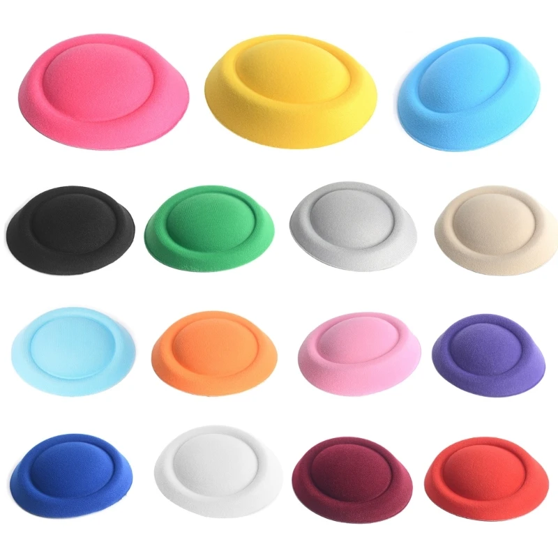 

Women Diy Hat Base Millinery Hair Accessories Retro Wedding Hostess Pillbox Hat