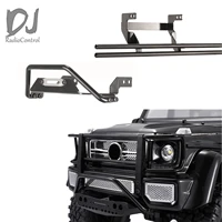 dj 110 metal front and rear bumpers silver black for traxxas trx6 g500 g63 rc car crawler upgrade accessories parts rc carros