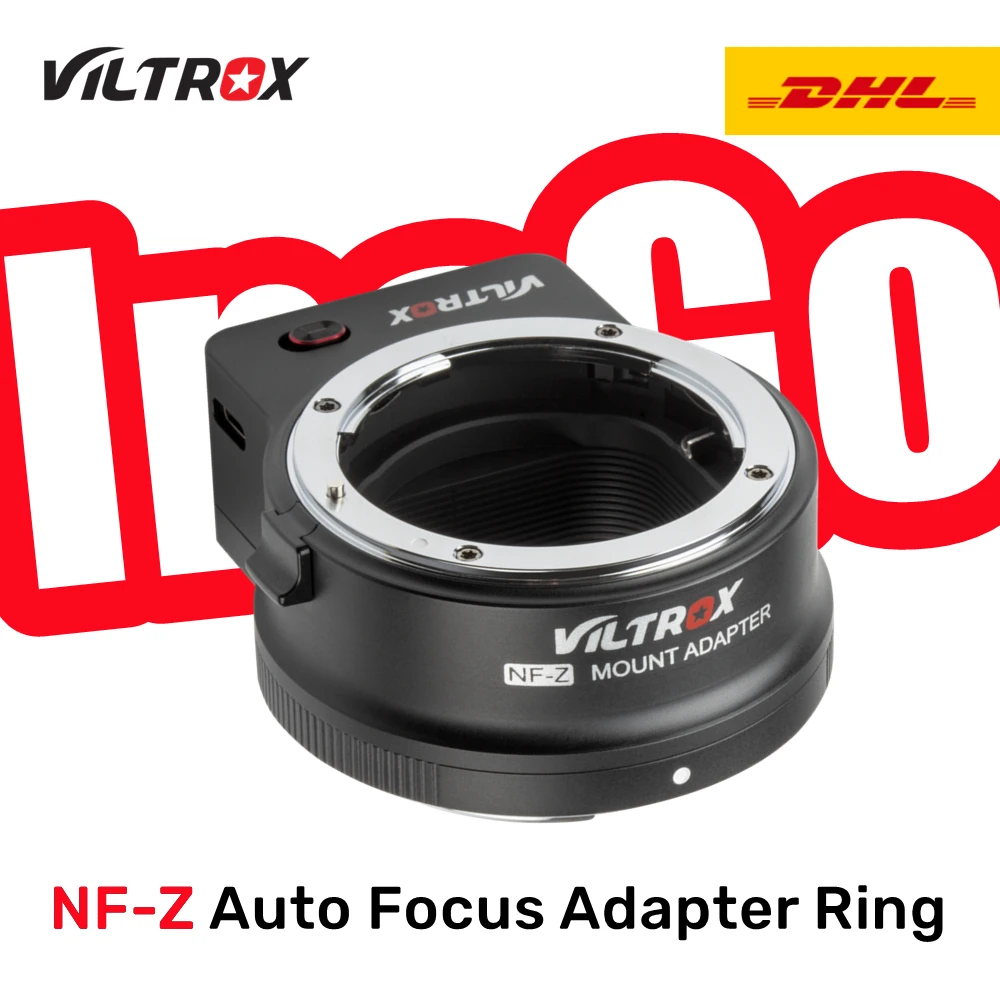 

Viltrox NF-Z Auto Focus Lens Adapter Ring For NIKKOR Nikon F Lens to Nikon Z Cameras Z6II Z7 Z50 Z30 Z9 ZFC Z6 Z7II