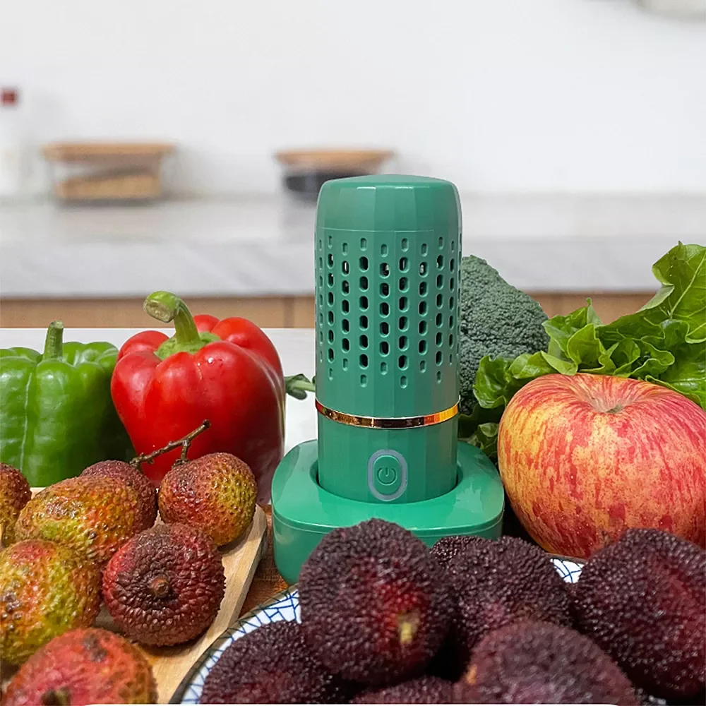 

Новинка 2023 Капсульная портативная машина для дезинфекции овощей очиститель овощей Водонепроницаемая IPX7 очиститель для фруктов и продукто...