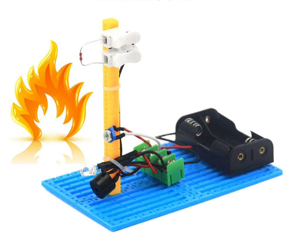 

The Scientific Experiment of Fire Prevention of The Material Package Physical Science and Technology of Temperature Alarm