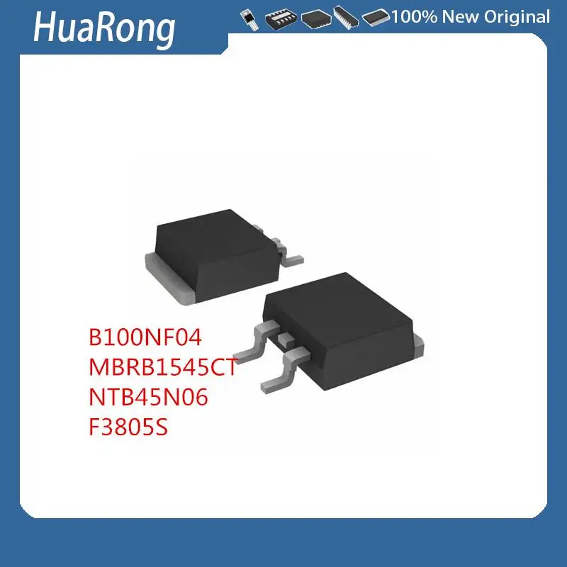 10 шт./партия B100NF04 STB100NF04 N MBRB1545CT NTB45N06 F3805S TO-263
