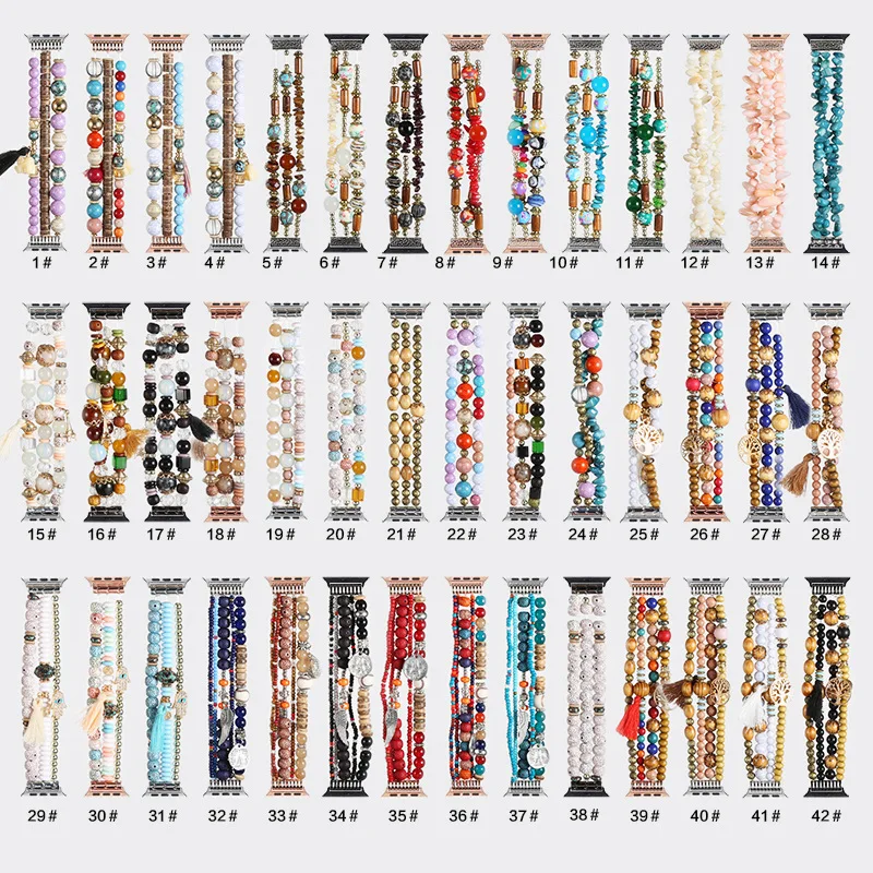 Ремешок в богемном стиле для наручных часов браслет бохо мужчин и женщин