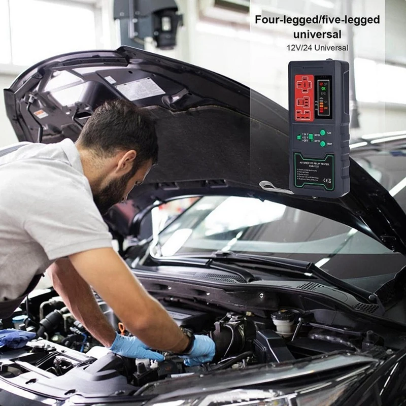 Диагностический прибор для обнаружения аккумулятора 12 В 24