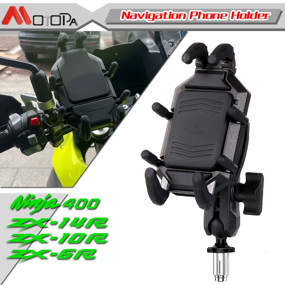 

Держатель для телефона для мотоцикла NINJA400 рамка для GPS-навигации женский кронштейн для Кавасаки ниндзя 400 Φ