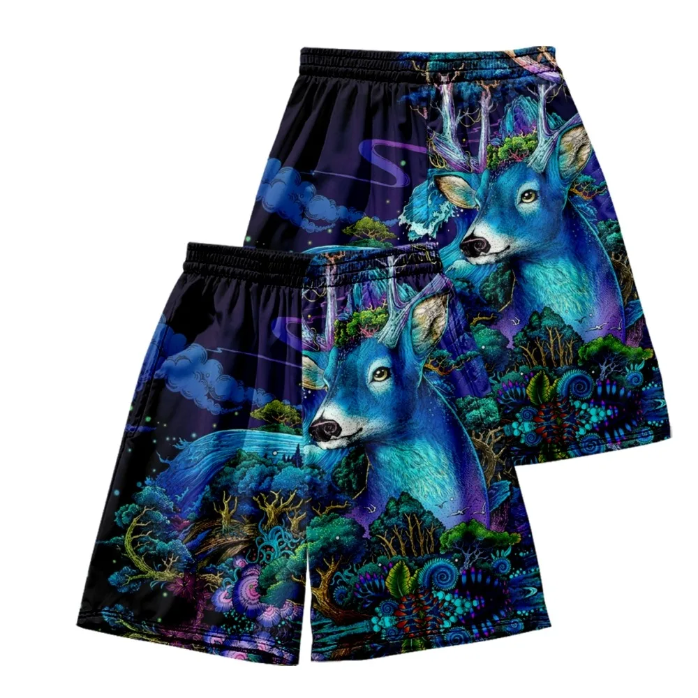 

Ukiyo-e Style 3D Pattern Unisex Fashion Trend Beach Pants