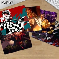 maiya new design kimetsu no yaiba gamer play mats mousepad top selling wholesale gaming pad mouse