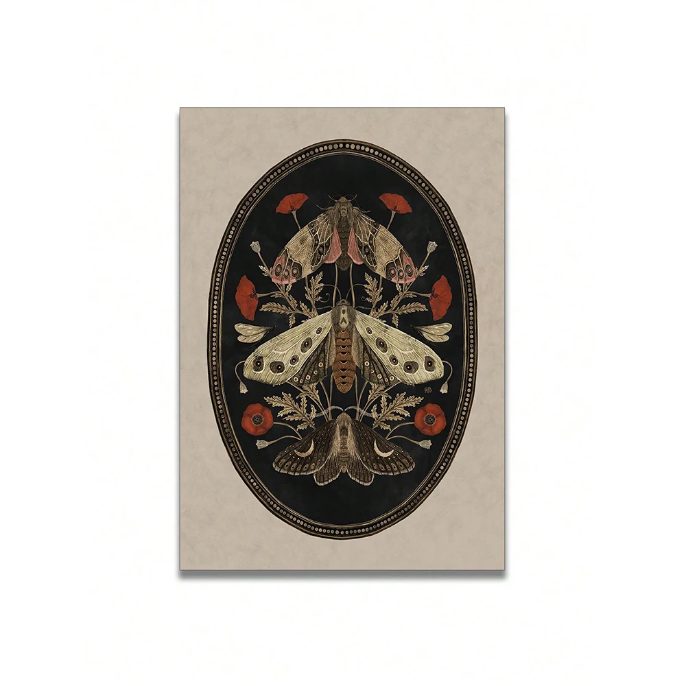 

Печать на холсте "Насекомые" NHDARC