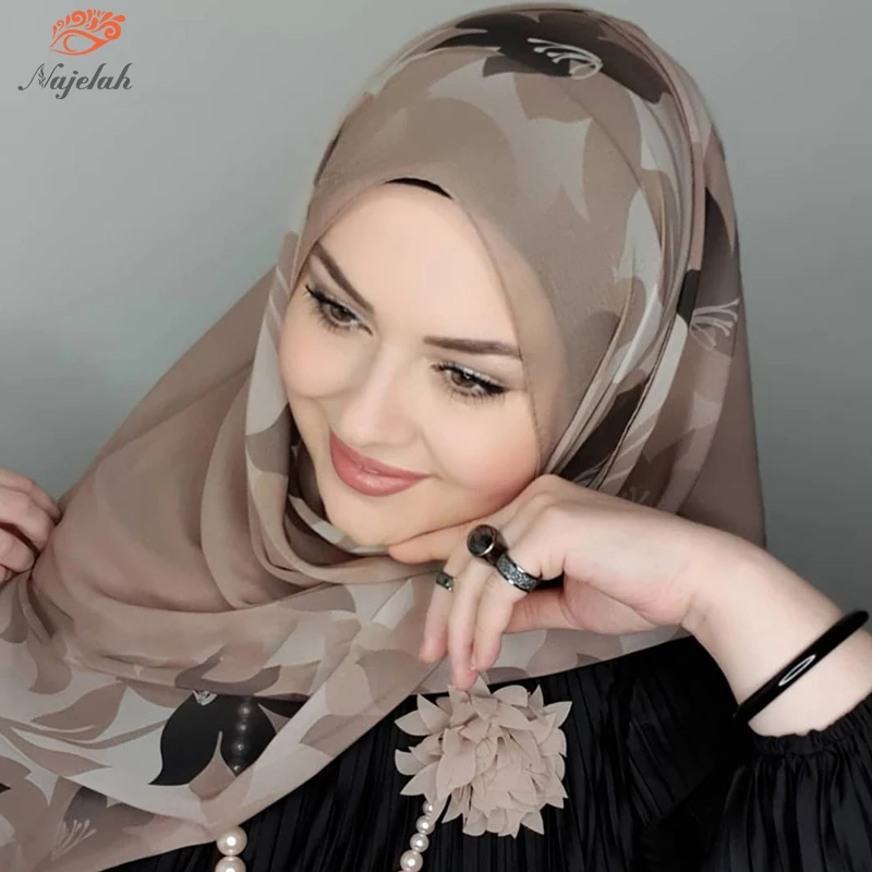 

Muslim Abaya Chiffon Crinkle Hijab Abayas Jersey Hijabs For Woman Head Wrap Scarf Islamic Dress Women Turbans Instant Turban