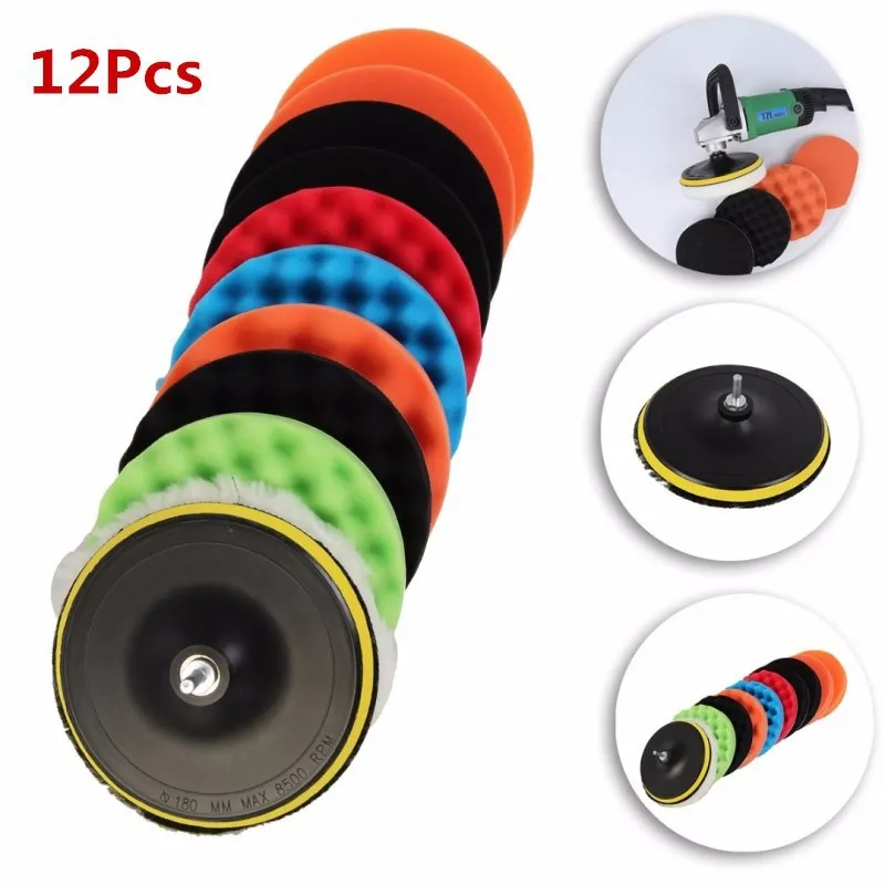 3-7 дюймов 12 шт. высокоглянцевая Полировочная гибридная фетровая жидкая Мягкая