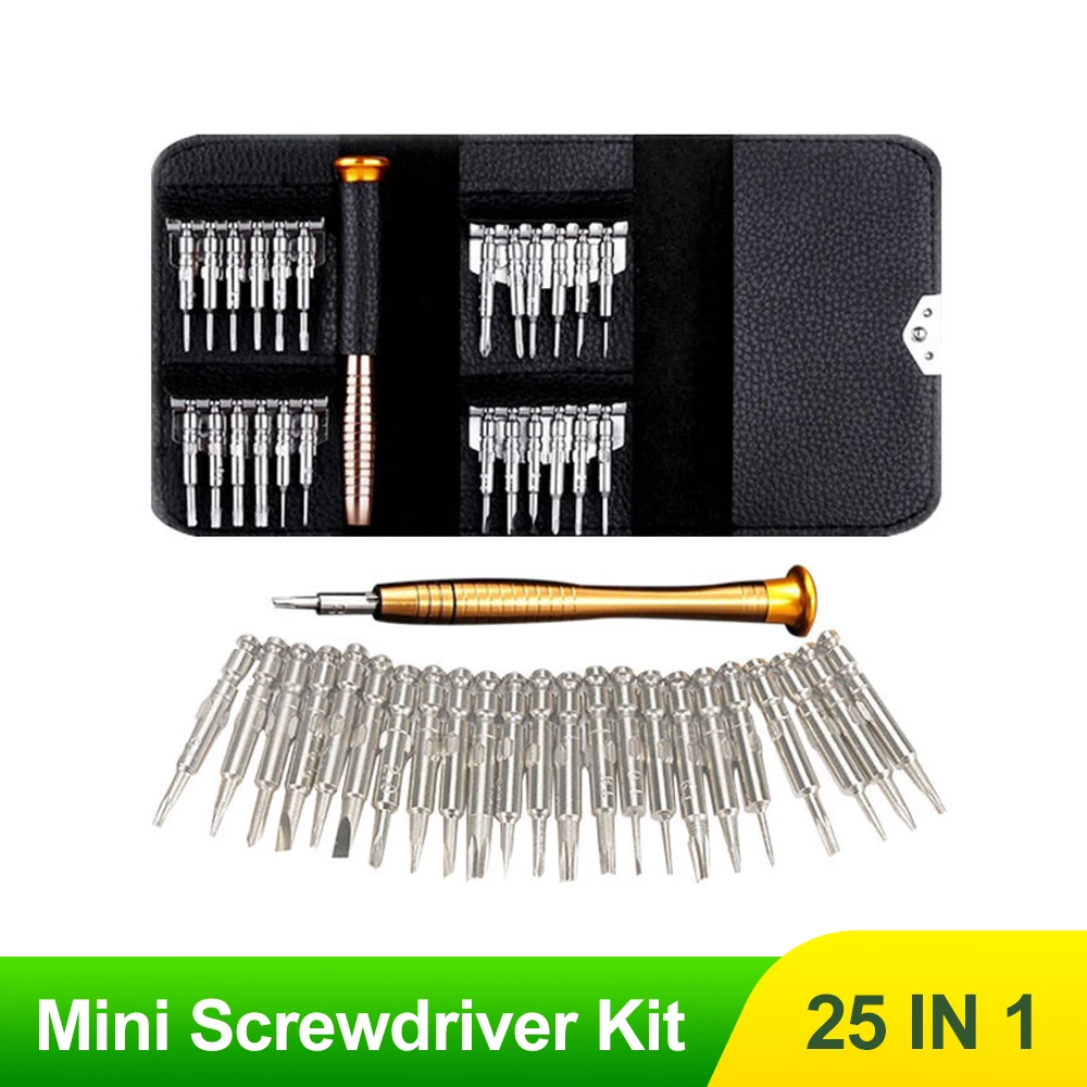 

25 в 1 Набор Магнитных прецизионных отверток Torx Phillips Набор отверток для ремонта Xiaomi телефона ПК многофункциональные ручные инструменты