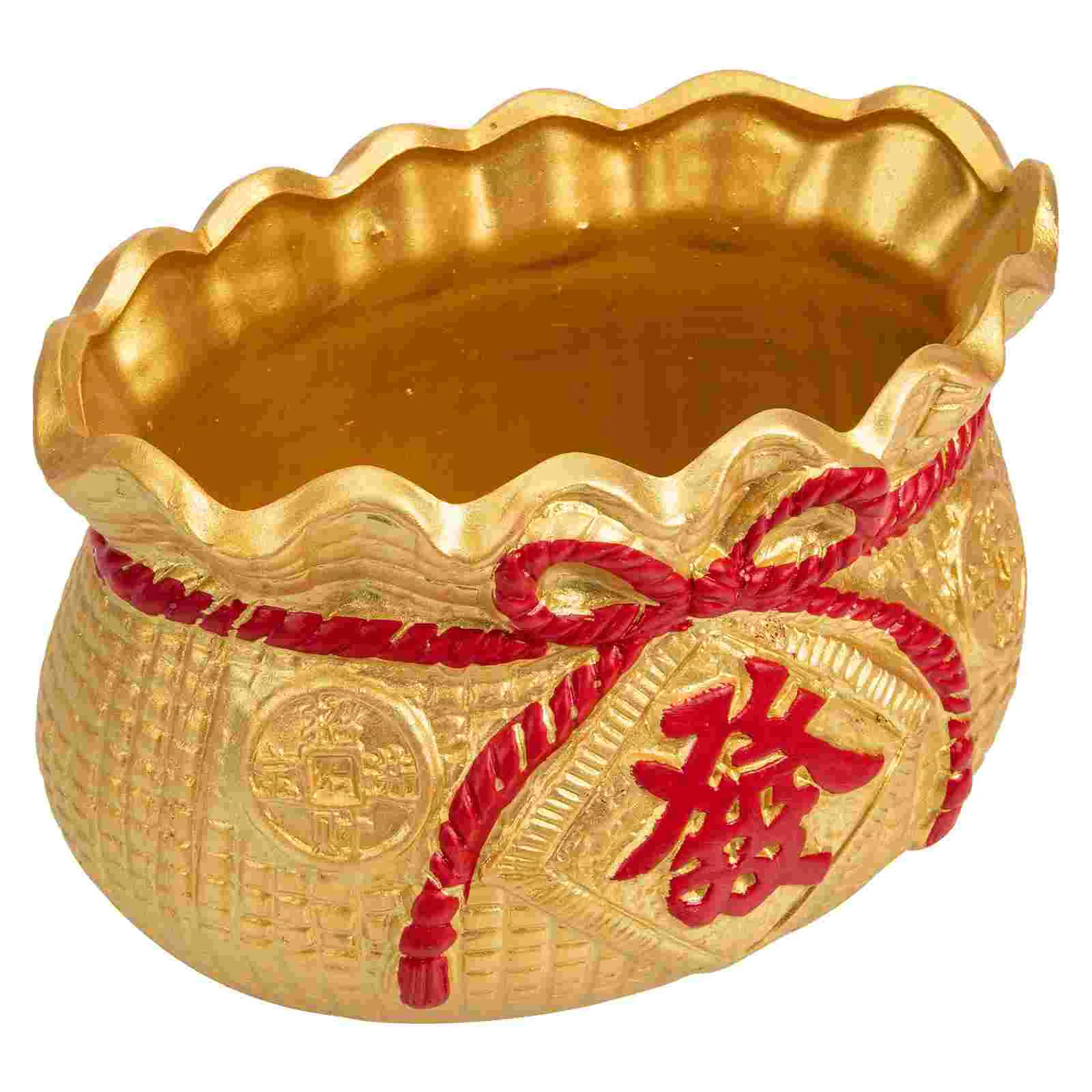 

Decorative Flower Pot Wear-resistant Succulent Planter Ceramic Desk Planter Desktop Decor
