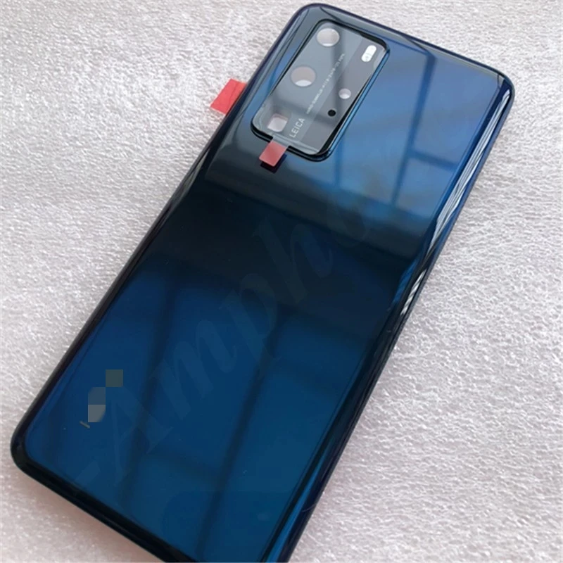 Оригинальная задняя крышка из закаленного стекла для Huawei P40 Pro запасные части