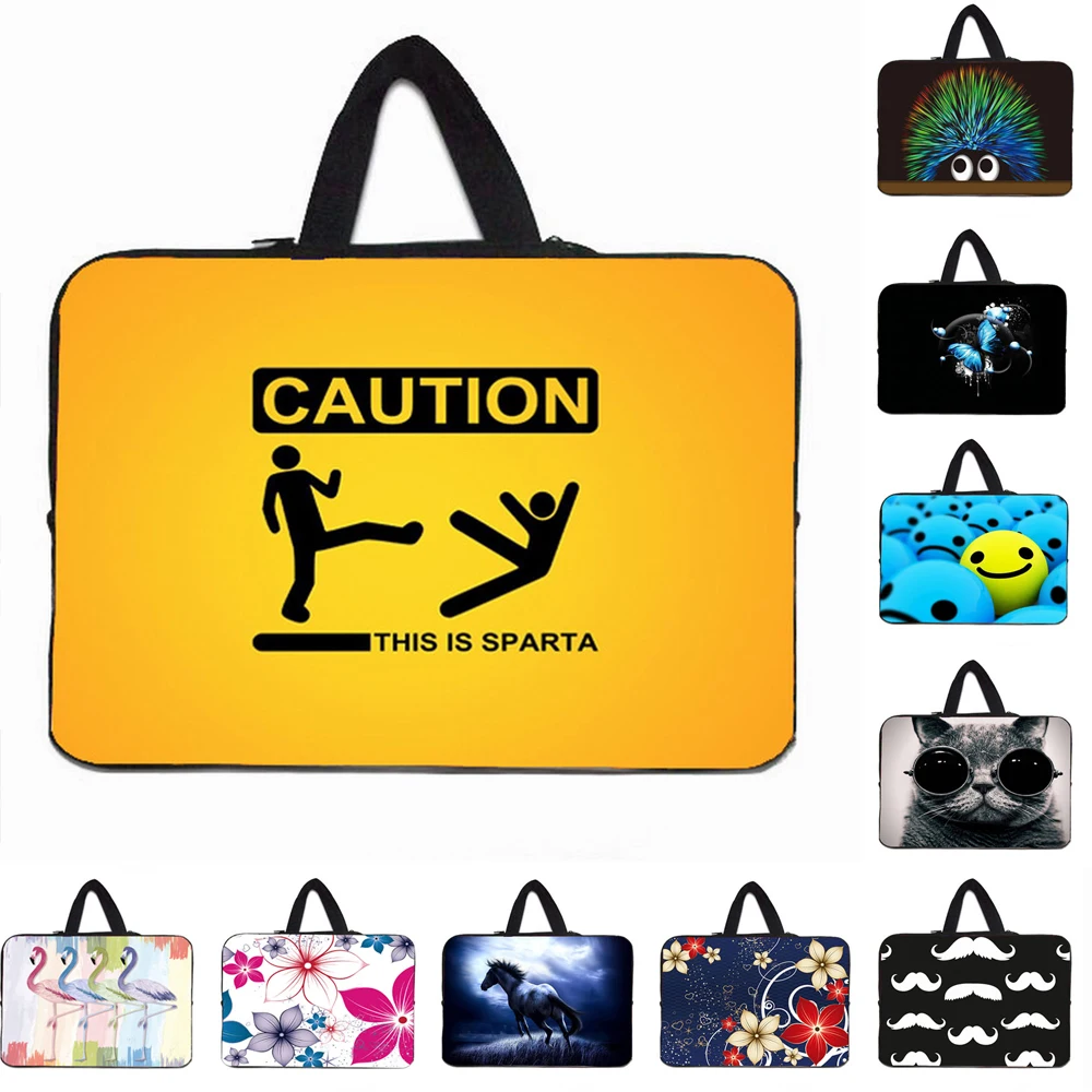 

Customized Laptop Carry Bag Neoprene Handle 10 12 13 13.3 14 15 15.6 17 Inch Case Pouch For Lenovo Thinkpad Sony Acer Dell Honor