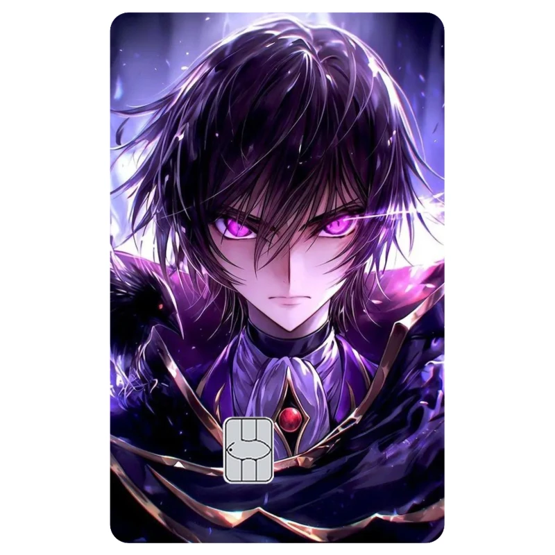 Фото Наклейка-скин для кредитной карты JP Anime CODE GEASS C.C. Наклейки для украшения банковских карт VISA, JCB, AMEX, MasterCard и других IC-карт №5