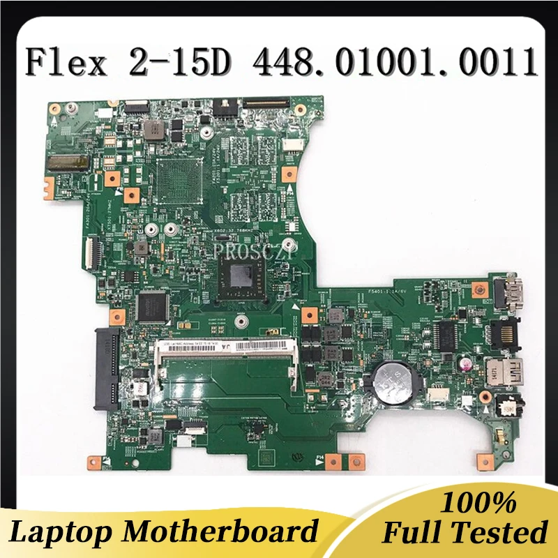 Mineboard For Lenovo IdeaPad 15-D Flex2-15D Laptop Motherboard With A8-6400 CPU LF155M 13310-1 448.01001.0011 100% Working Well