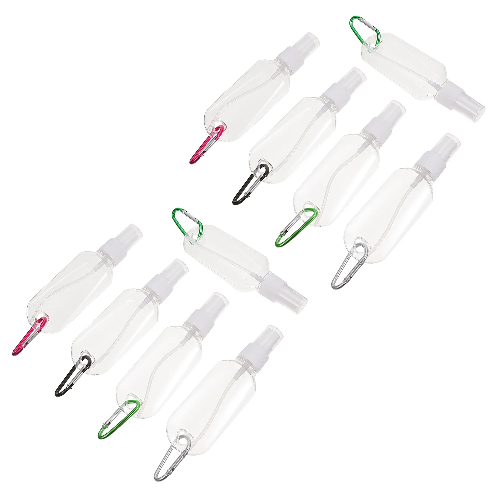 

10 Pcs Keychain Spray Bottle Leakproof Shampoo Containers Make Refillable Bottles The Pet Lotion Storage Travel