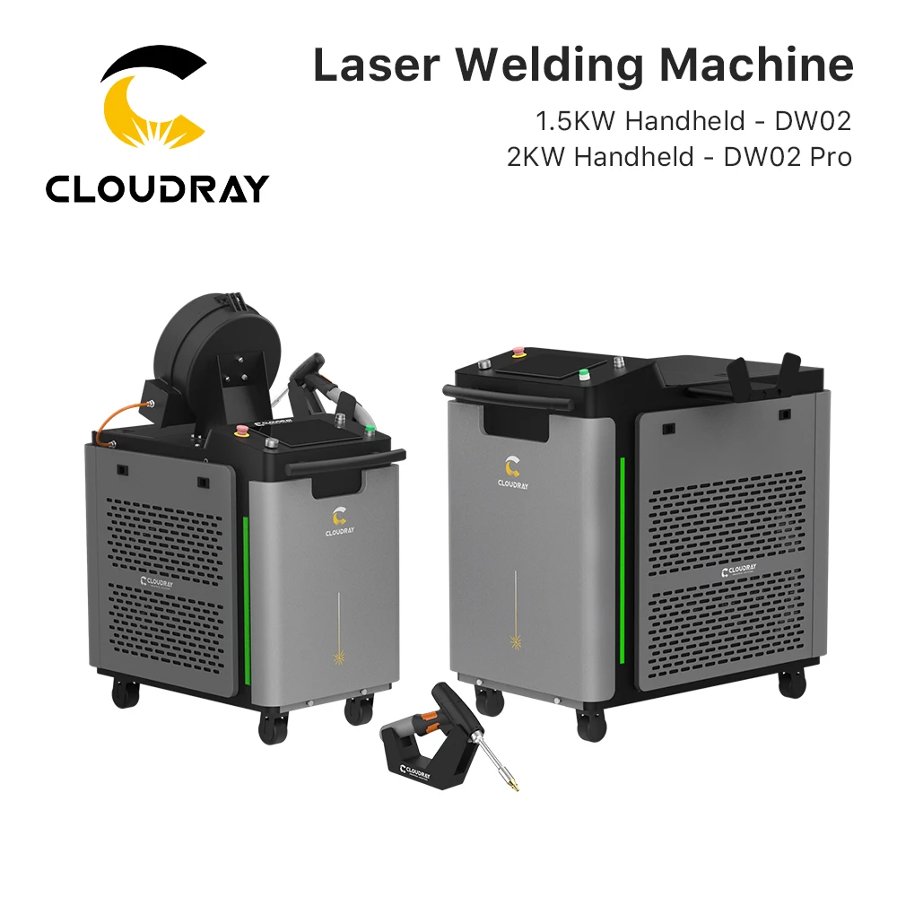 Cloudray 1500 Вт 2000 Лазерный сварочный аппарат Система лазерной очистки Настройка