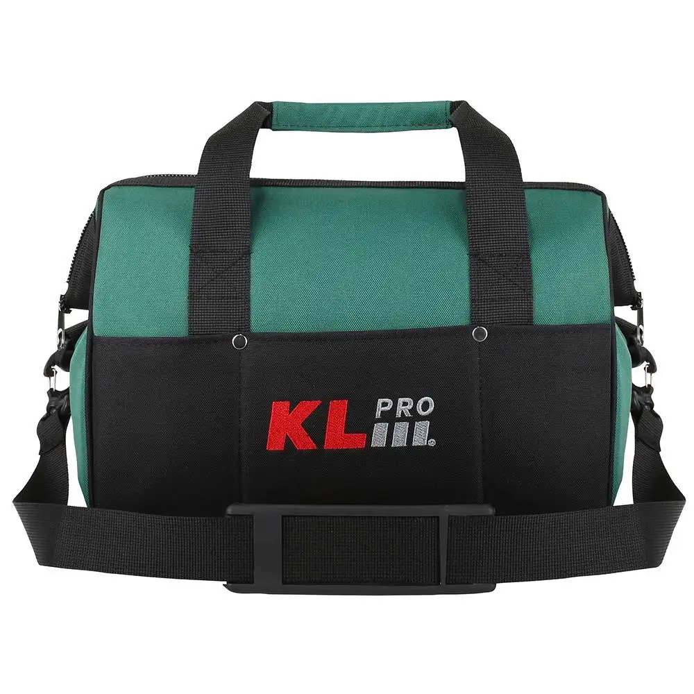 Klpro Kltct14 Small Size Tool Carrying case, High Quality Waterproof Fabric, Multiple internal and Clamshell Outer Pockets