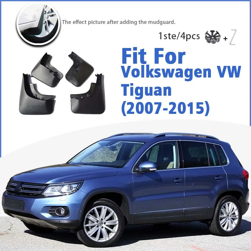 

Брызговик для Volkswagen VW Tiguan MK1 AD1 5N 2007-2019 передние и задние брызговики аксессуары для брызговиков Fender 2008 2014