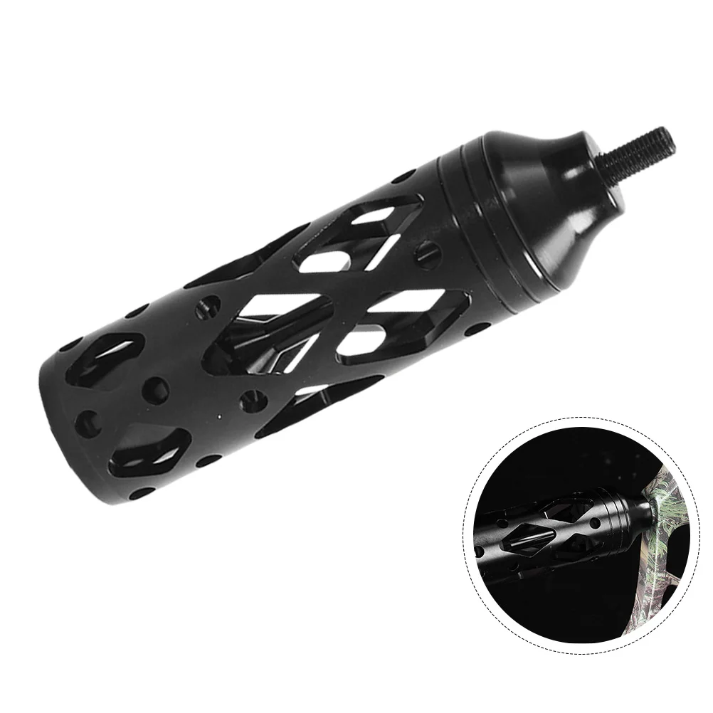 

Compound Bow Guard Vibration Absorber Bow Stabilizer Shooting Hand Protector (Black)