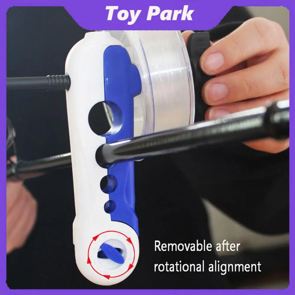 

Non-slip Fishing Rod Tie Rod High Elasticity Light Weight Spool 42g Portable Fishing Rod Winder Fishing Rod Reel Plastic