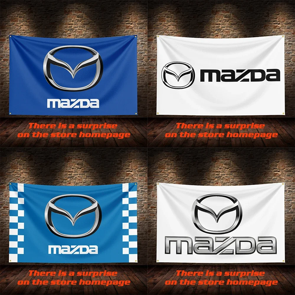 3X5 футов M-Mazdas флаг из полиэстера печатный Автомобильный подвесной для комнаты