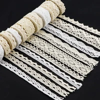 5yards lace ribbon vintage cotton lace sewing trims ribbon lace for bridal wedding decor valentines day diy sewing craft