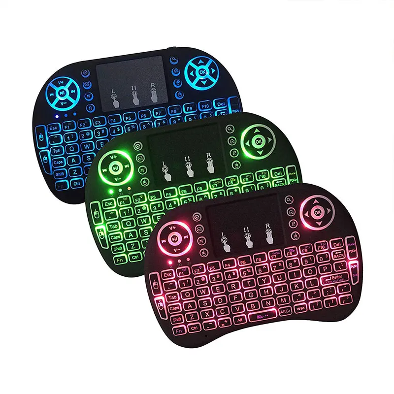 

Backlight i8 English 2.4GHz Wireless Keyboard air Mouse Touchpad Backlit for Android TV BOX Mini PC