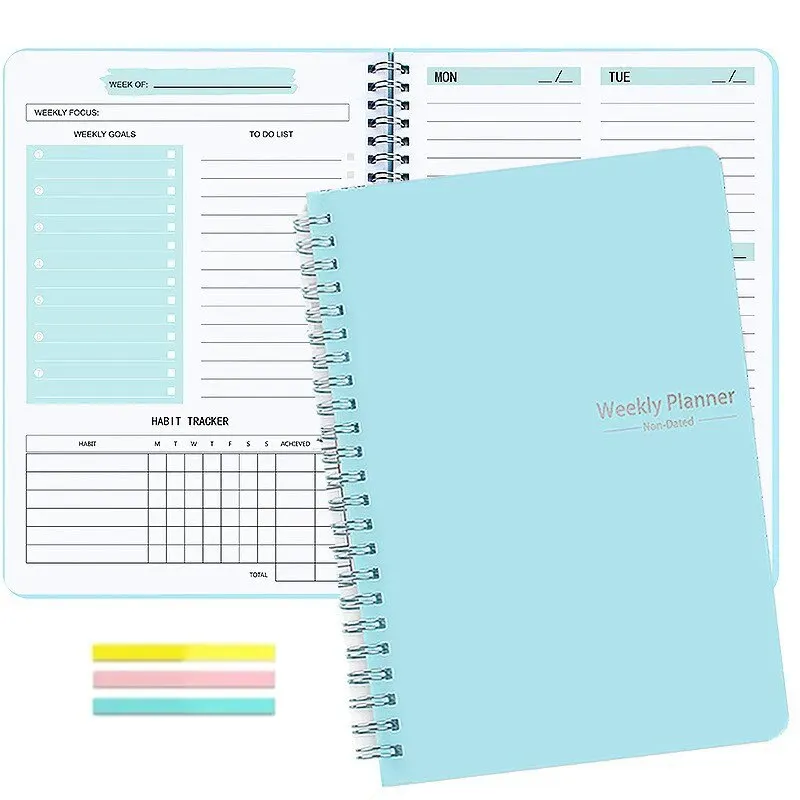 

Еженедельный блокнот Morandi Blue