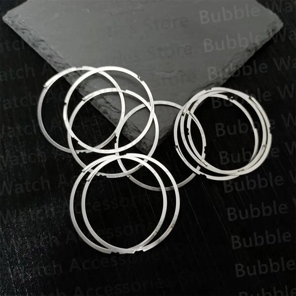Silver High-quality Stainless Steel Bezel Click Spring Ring Fit For SKX005 SKX007 Watch Case Replace Parts