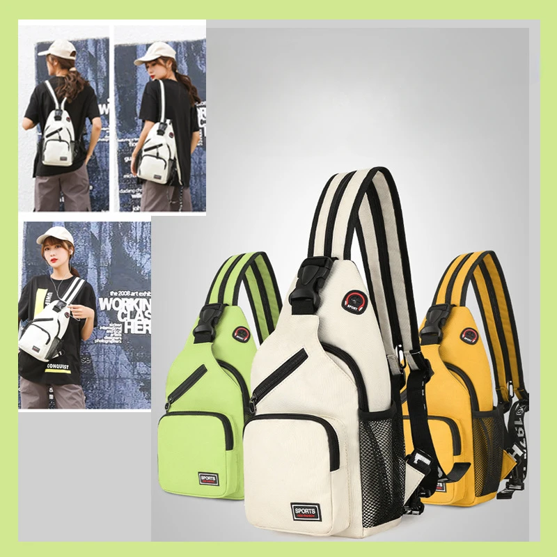 

Нагрудная сумка CEAVNIMulti, функциональный вместительный водонепроницаемый рюкзак, Повседневная сумка через плечо из ткани Оксфорд для мужчин и женщин