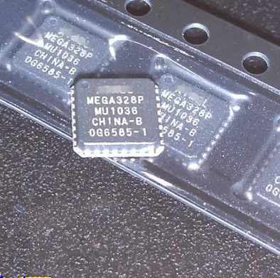 

10 шт./лот ATMEGA328P-MU ATMEGA328P QFN-32