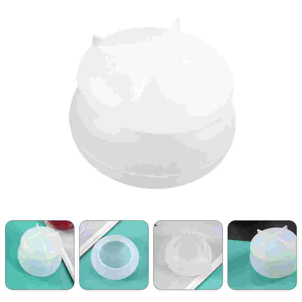 

Coaster Resin Mold Storage Tank Small Pot Casting Epoxy DIY Handmade Silicone Jewelry White Can