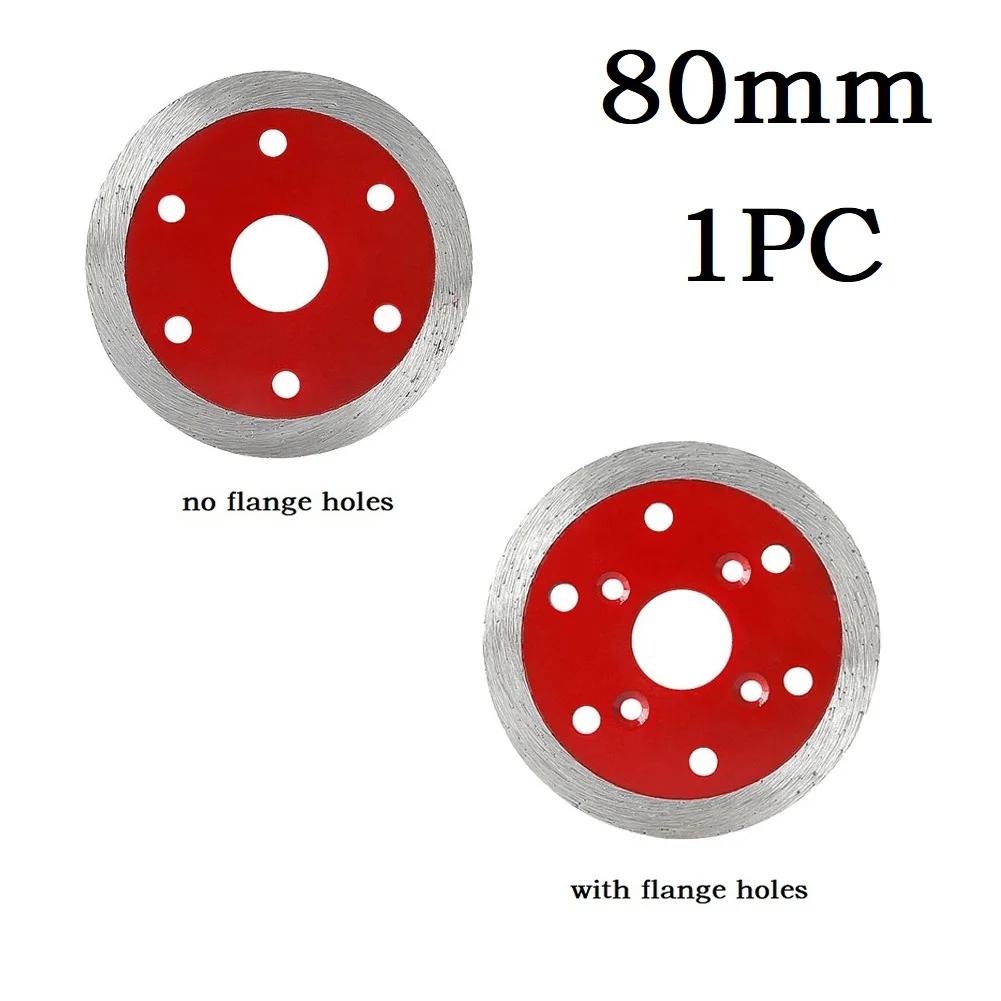 

80mm Diamond Saw Blade Angle Grinders Circular Cutting Disc Continuous Segmented Rim For Marble Granite Tile Ceramic Power Tool