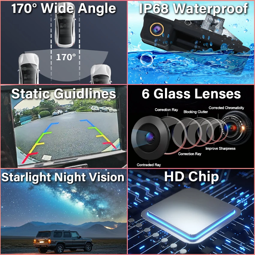 Задняя камера HD для Land Rover Range Evoque L538 Crossover 2011 ~ 2018 с ручкой багажника резервная