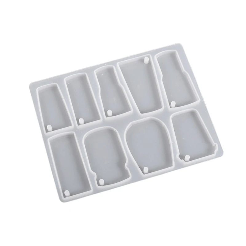 

Брелок для напитков, декоративная форма из эпоксидной смолы с отверстием для брелока, форма для подвески