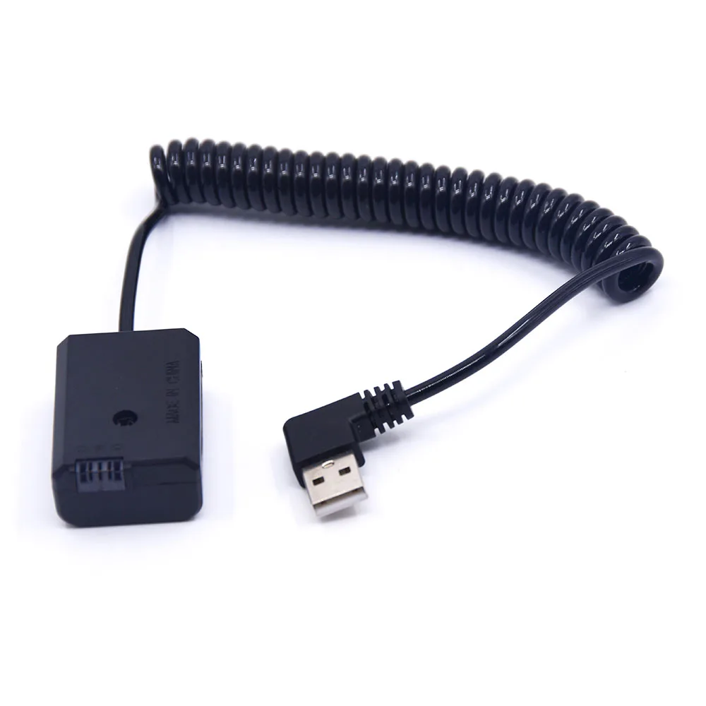 

Для Sony Camera A7000 ZV-E10 A7 A7II A7R A6000 A6300 A6500 A5000 8V USB в AC-PW20 пустышка батарея пружинный кабель NP-FW50 DC муфта