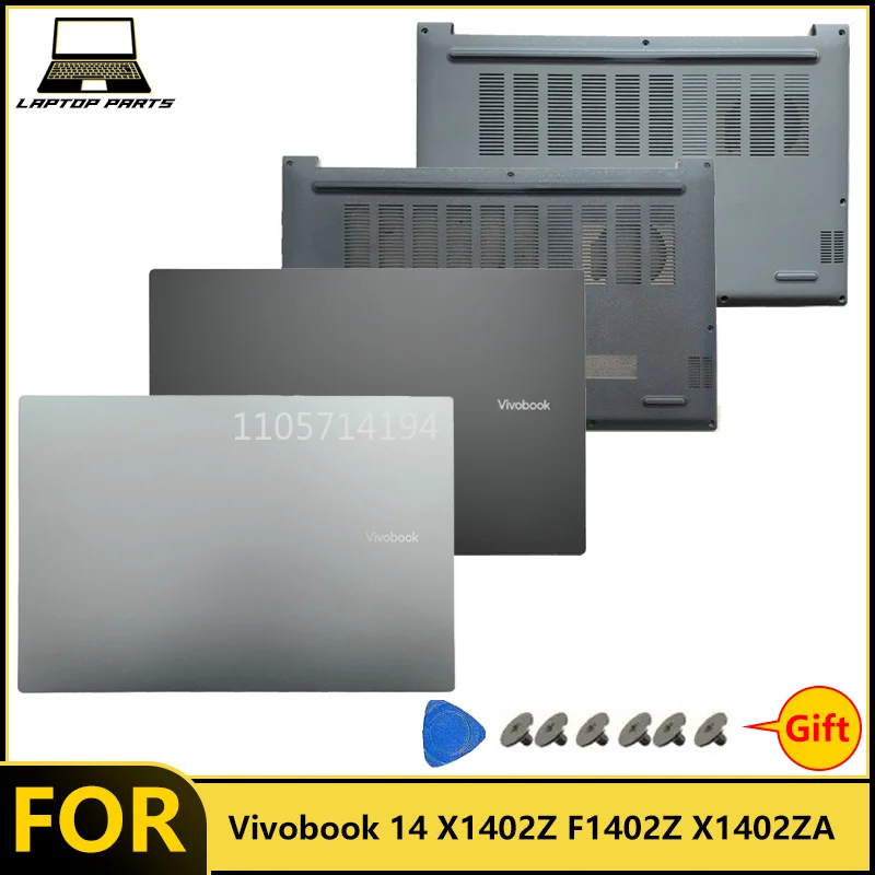 Фото Новые рамки для ноутбуков Vivobook 14 X1402Z F1402Z X1402ZA: задняя крышка экрана/нижний корпус/верхняя крышка №1