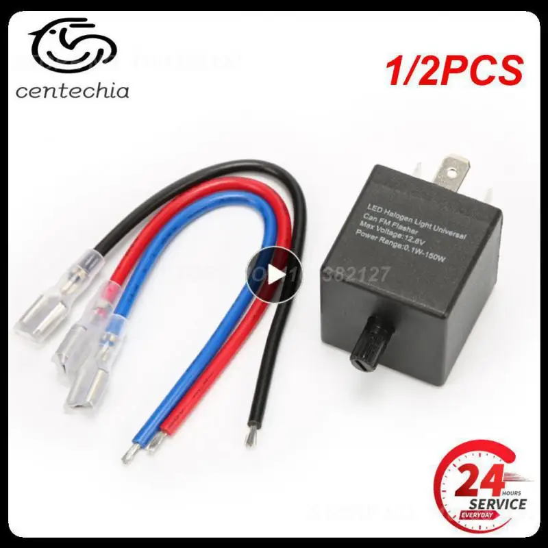 

1/2 шт. универсальные регулируемые скоростные вспышки для автомобиля мотоцикла