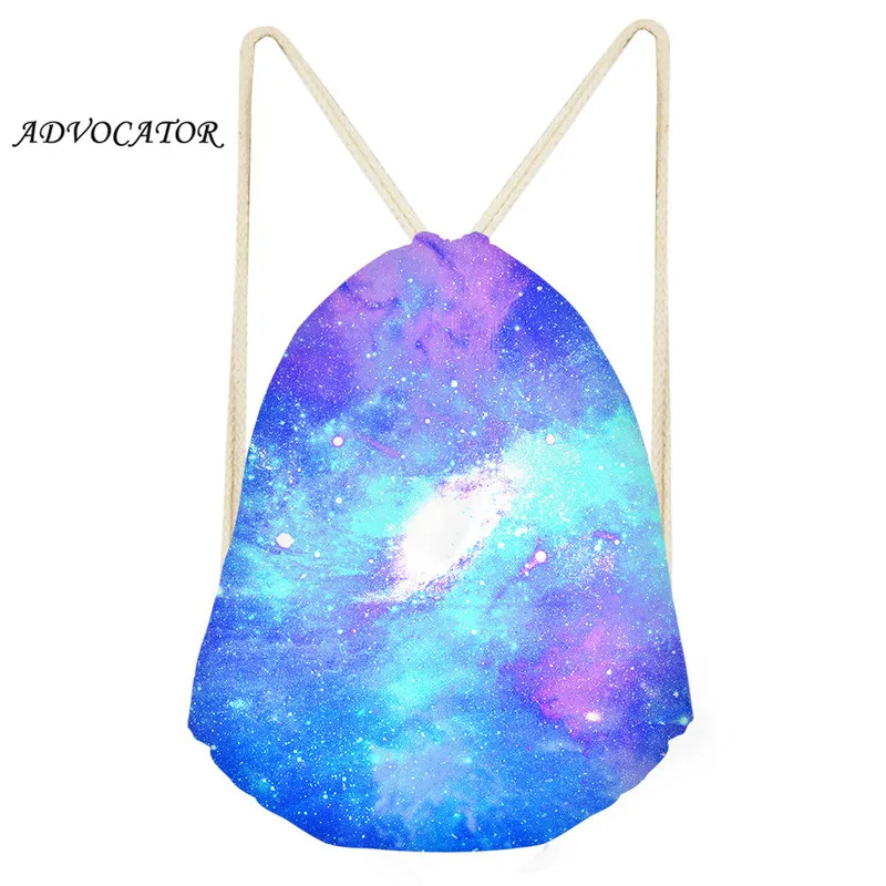

Женская сумка на шнурке, с 3d-рисунком звездного неба
