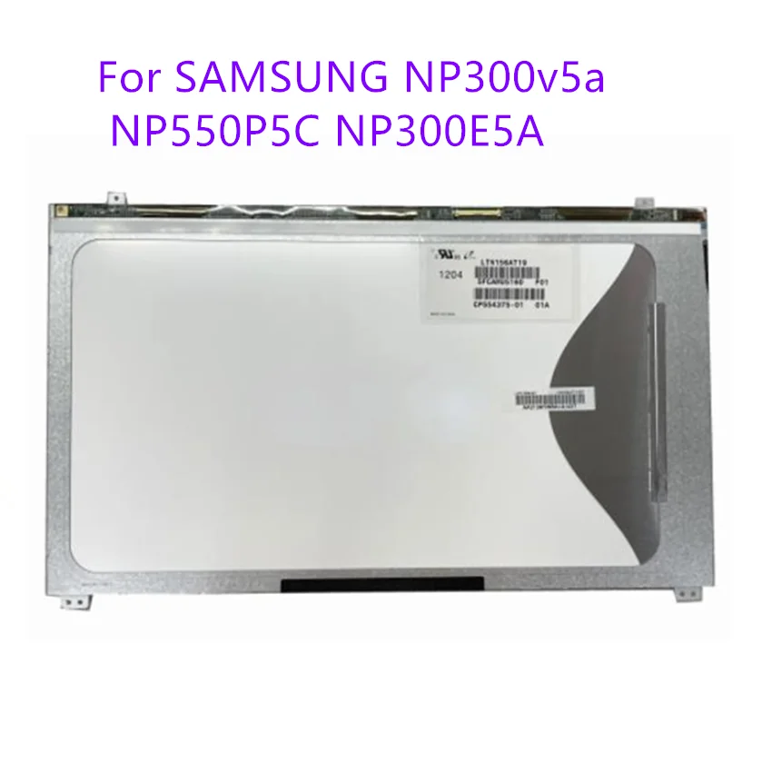 Оригинальный тонкий экран LTN156at18 15,6 Для Samsung np300v5a 550p5c np300e5a, портативный светодиодный ЖК-экран LTN156AT19 001 501 502
