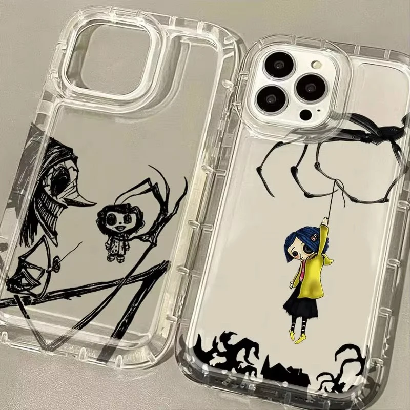 Чехол для телефона Xiaomi 13T 12T 14 13 12 Pro 10 11 Lite 5G NE POCO X6 X5 X4 GT X3 NFC F3 F4 F5 F6 M5S Anime C-Coraline